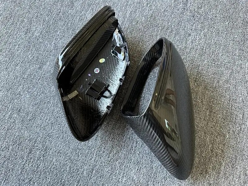 For  992 911 Taycan Dry Carbon Rearview Mirror Cover 2019 2020 2021 2022 911 992 Car Mirror